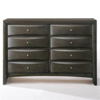 Acme Ireland 8 Drawer Dresser in Gray Oak