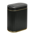 SYNCVIBE Bathroom Trash Can with Lid Butterfly 2 Gallon Sensor Trash can, IPX5 Waterproof Garbage Can, Automatic Slim Trash Bin,