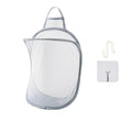 Mesh Collapsible Small Wall Laundry Baskets,Hanging Laundry Hamper,for Hotel, University Dormitory Use by HHSSALIN (1, CLASSIC)