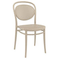 Compamia Marcel Resin Outdoor Chair Taupe (Set of 2)