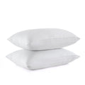 puredown Goose Feather Down Sleeping Pillows Soft Bed Pillows for Sleeping with 100% Cotton Shell Set of 2 King Size