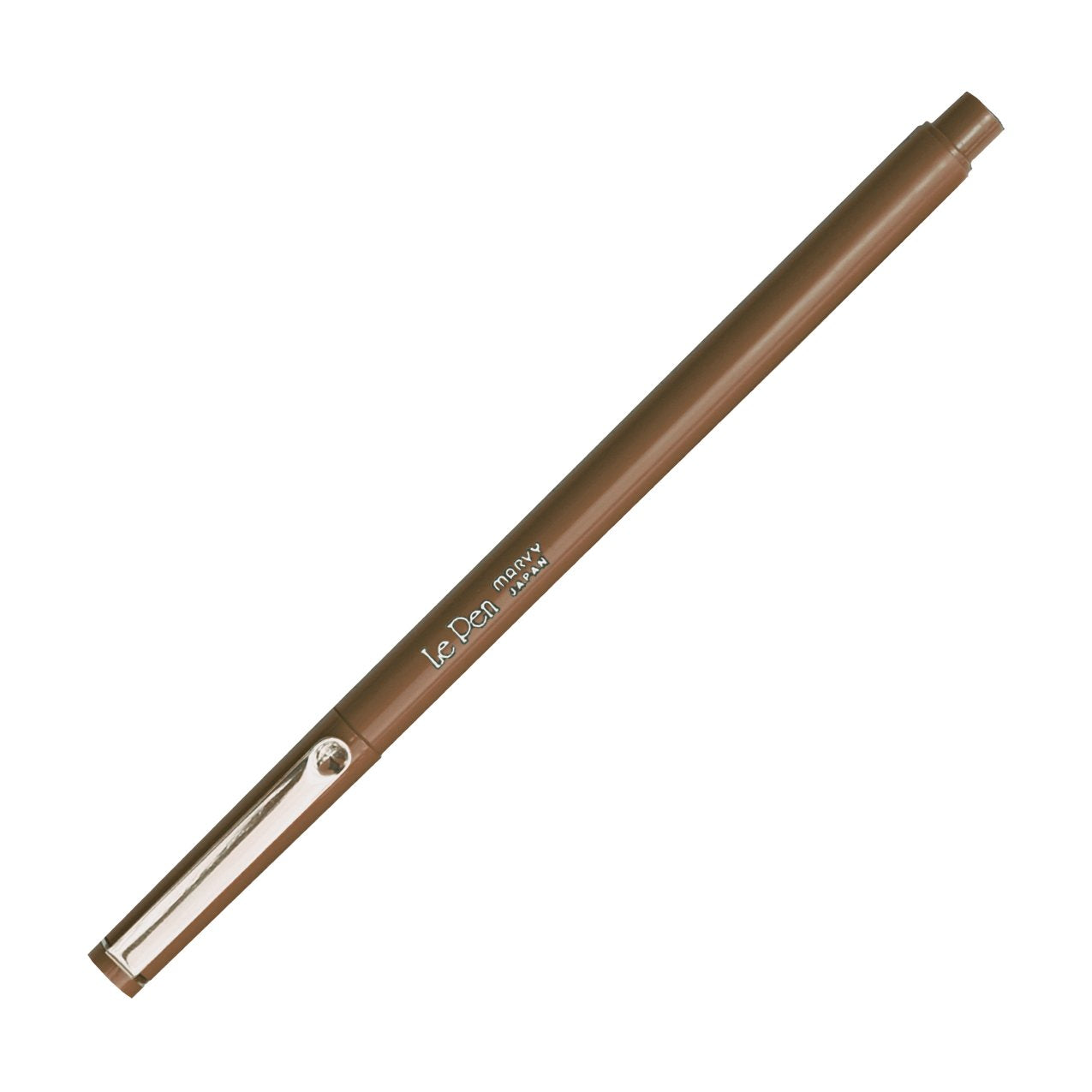 Uchida Le Pen .03Mm Point Carded 1/Pkg-Brown