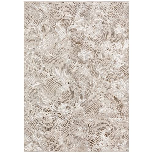 Rhodes Rr5 Taupe Transitional Rug Rectangle 5' 1" X 7 ' 5"