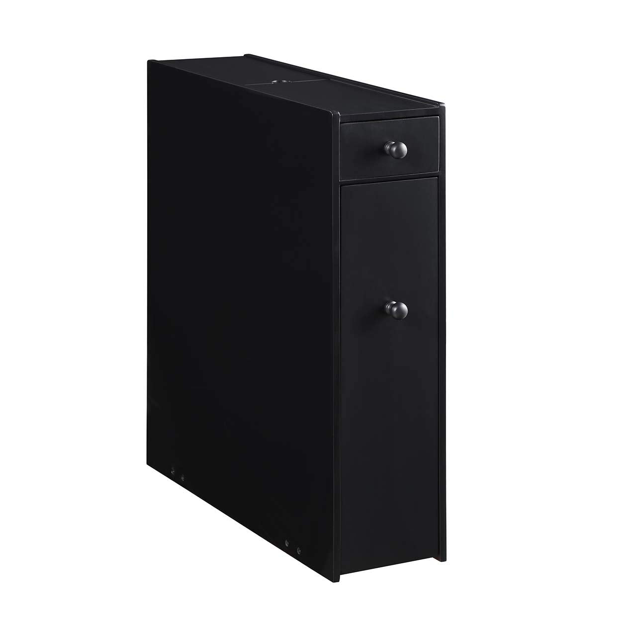 Proman Products ZLM46002 Bathroom Cabinet, 6 1/4 W x 19 3/4 D x 22  H, Black