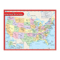 Teacher Created Resources Us Map Chart 17X22 [Set Of 3]
