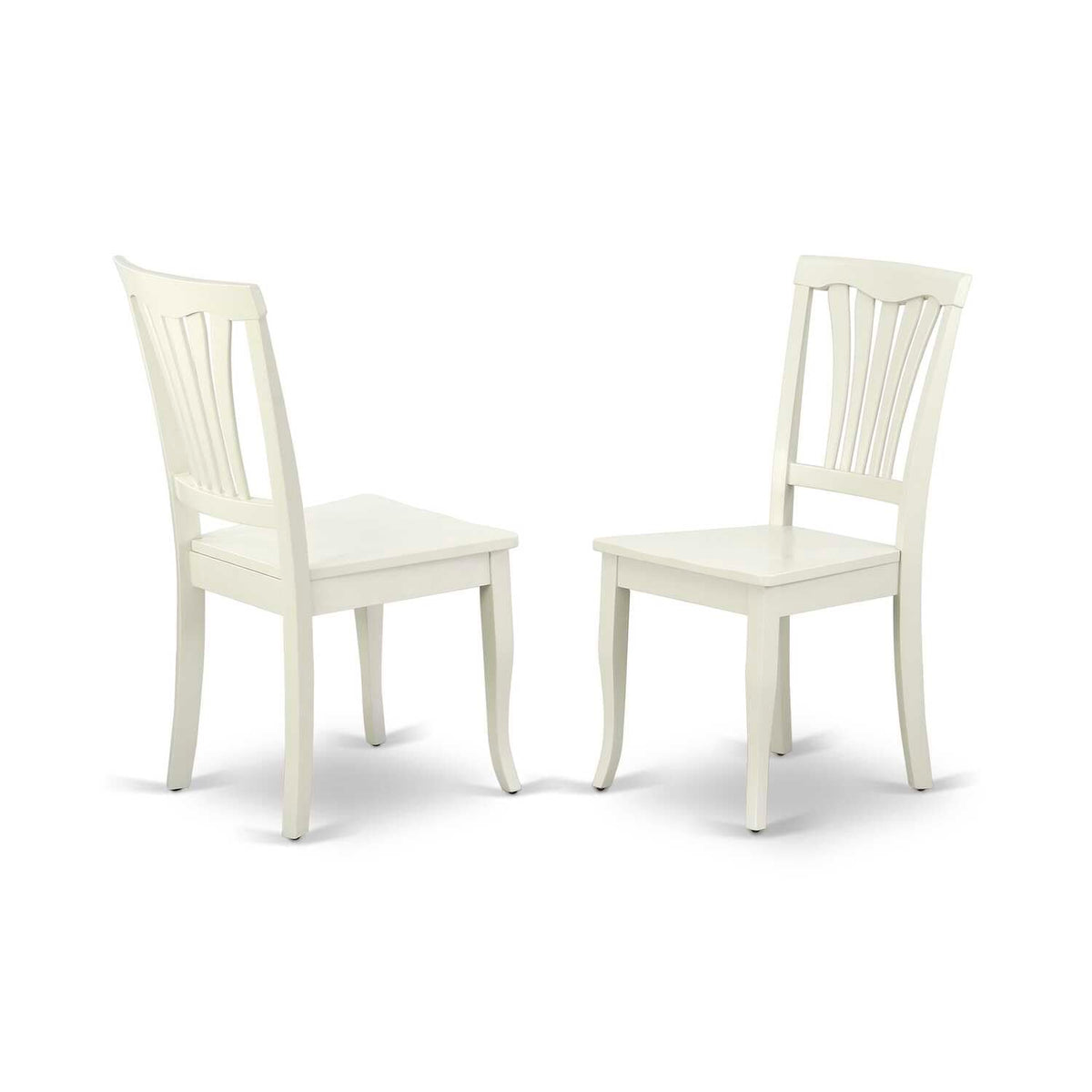 East West Furniture WEAV6-LWH-W 6Pc Rectangle 42/60" Family Table with 18 in Leaf and 4 Wood Seat Chairs Plus 1 Bench