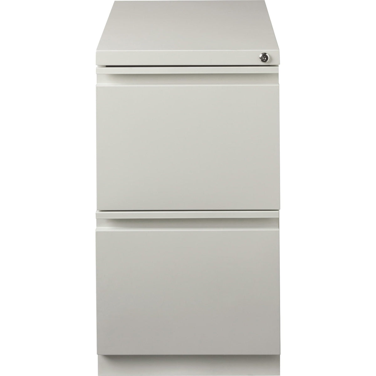 Lorell LLR49525 Mobile File Pedestal, Light Gray