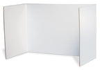 Pacon Boards Privacy Screen, 16" X 48" X 0.9", White