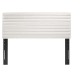 Modway Tranquil Upholstered Wood King/California King Headboard In White
