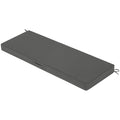 Homelysian Outdoor Bench Cushion - 48' X 18' X 3' Bench Cushions For Outdoor Furniture, Non-Slip Outdoor Swing Cushions With
