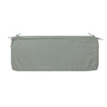 Outdoor Bench Cushion Cover 48 X18 X 3 Inch,Waterproof Cover With Zipper&Ties,Fade-Resistant Slipcover,Patio Porch Swing Cushion
