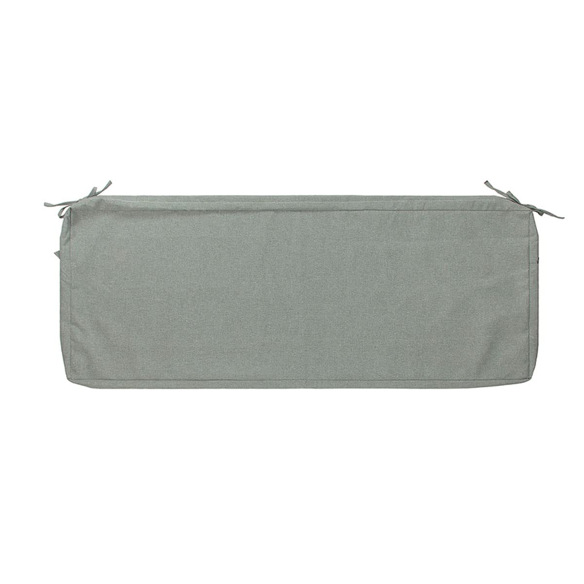 Outdoor Bench Cushion Cover 48 X18 X 3 Inch,Waterproof Cover With Zipper&Ties,Fade-Resistant Slipcover,Patio Porch Swing Cushion