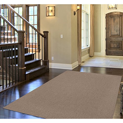 Dalyn Rugs Monaco Sisal Area Rug, 2'3" X 7'6", Putty