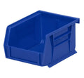 Akro-Mils 30210 AkroBins Plastic Hanging Stackable Storage Organizer Bin, 5-Inch x 4-Inch 3-Inch, Blue, 24-Pack