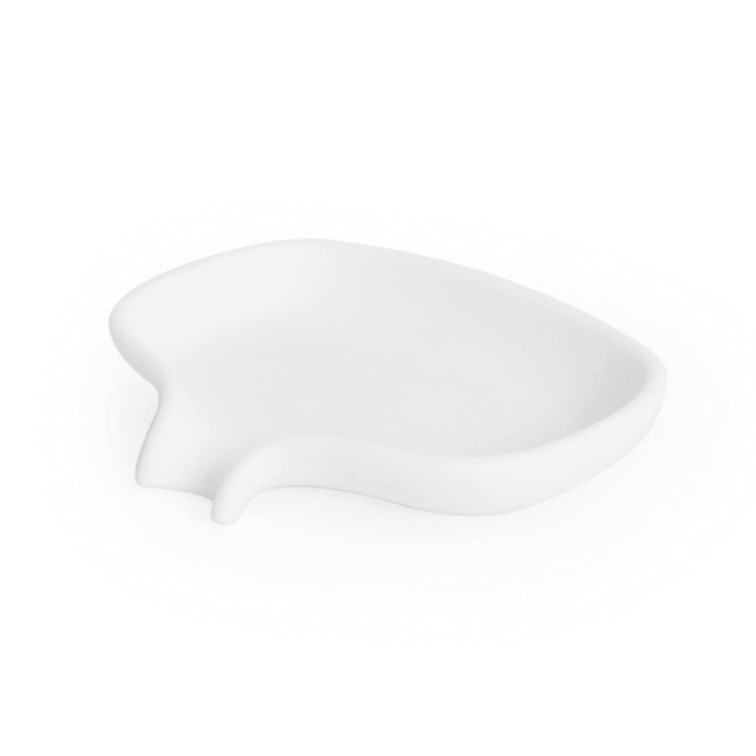bosign Silicon Soap Dish - Small (White)