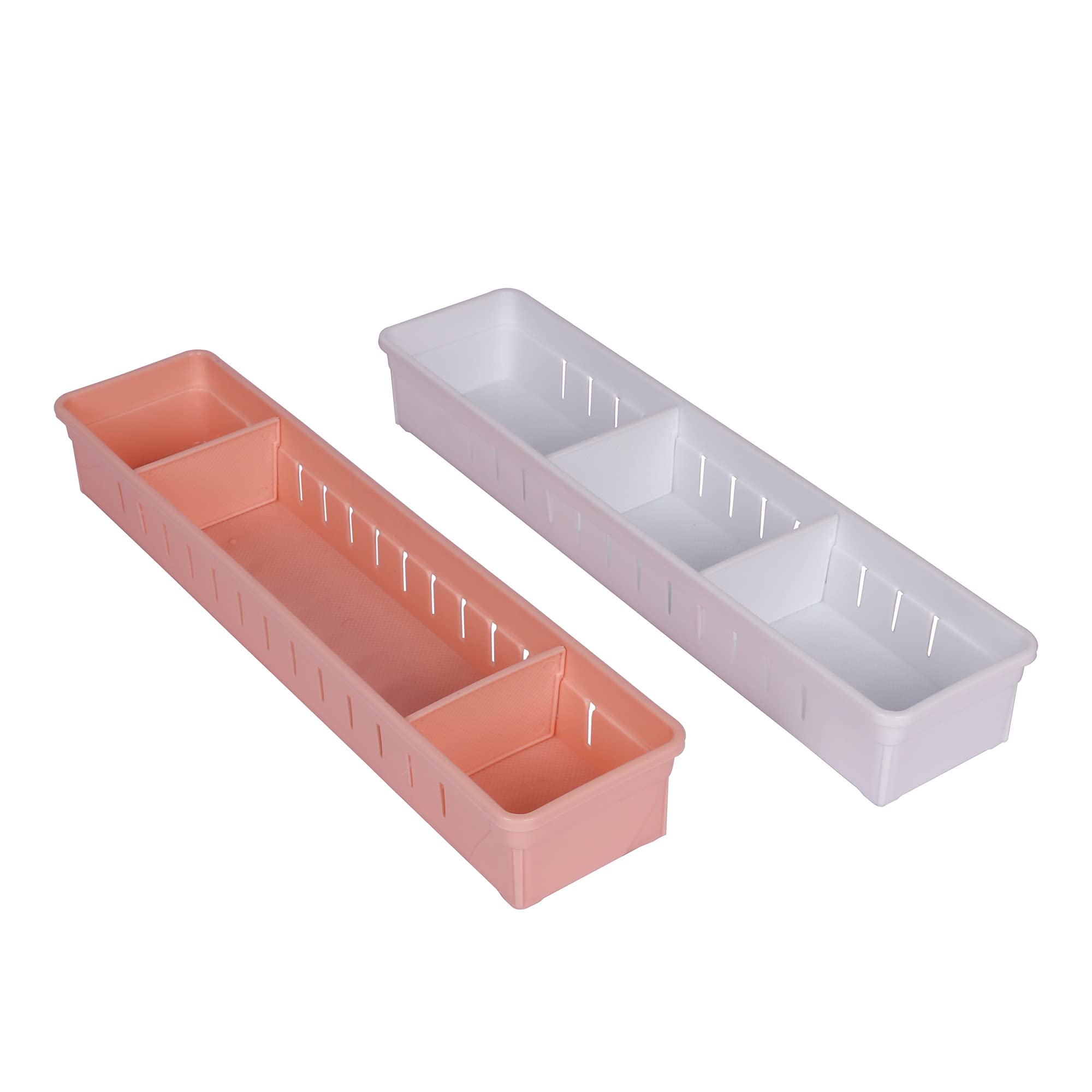 Liza Adjustable Stretchable Interlocking Drawer Clapboard Divider/Grid Closet Sorting Partition/Plastic Strips Separators Cabine