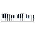 Trend Enterprises, Inc. Musical Keyboard Terrific Trimmers, 39 Ft