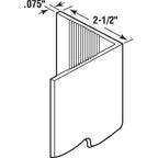 Prime-Line Mp10069 Vinyl Corner Shield, White - 2-3/8    X 48    - Durable Vinyl Corner Guards, Easy To Install, Protects Wall E