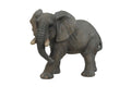 Hi-Line Gift Ltd Walking Elephant Statue,Black
