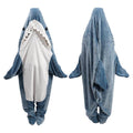 Gudina Shark Blanket Hoodie Onesie, Shark Onesie Adult, Shark Sleeping Bag For Adult (Xl)