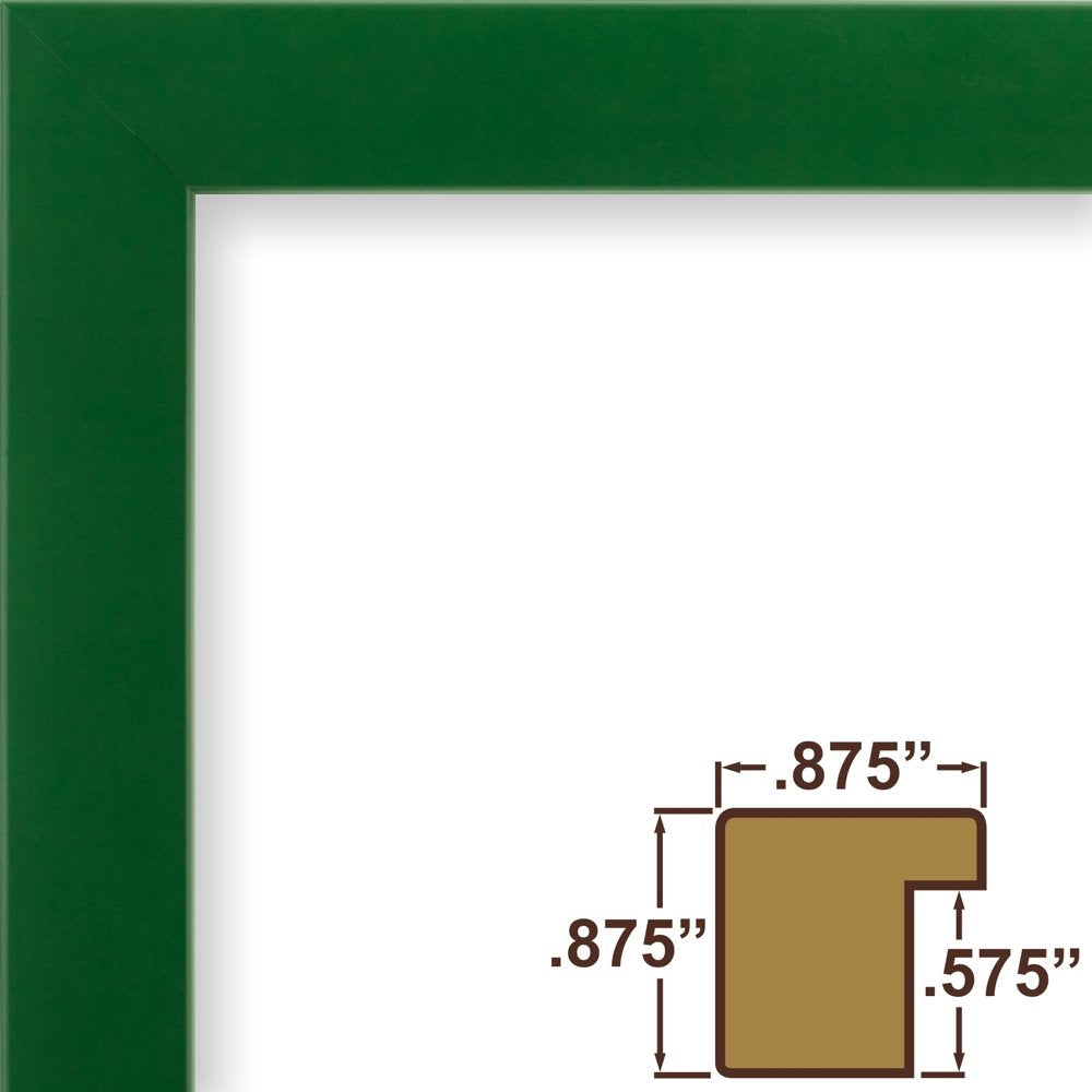 Craig Frames Confetti, Modern Green Picture Frame, 24 X 30 Inch
