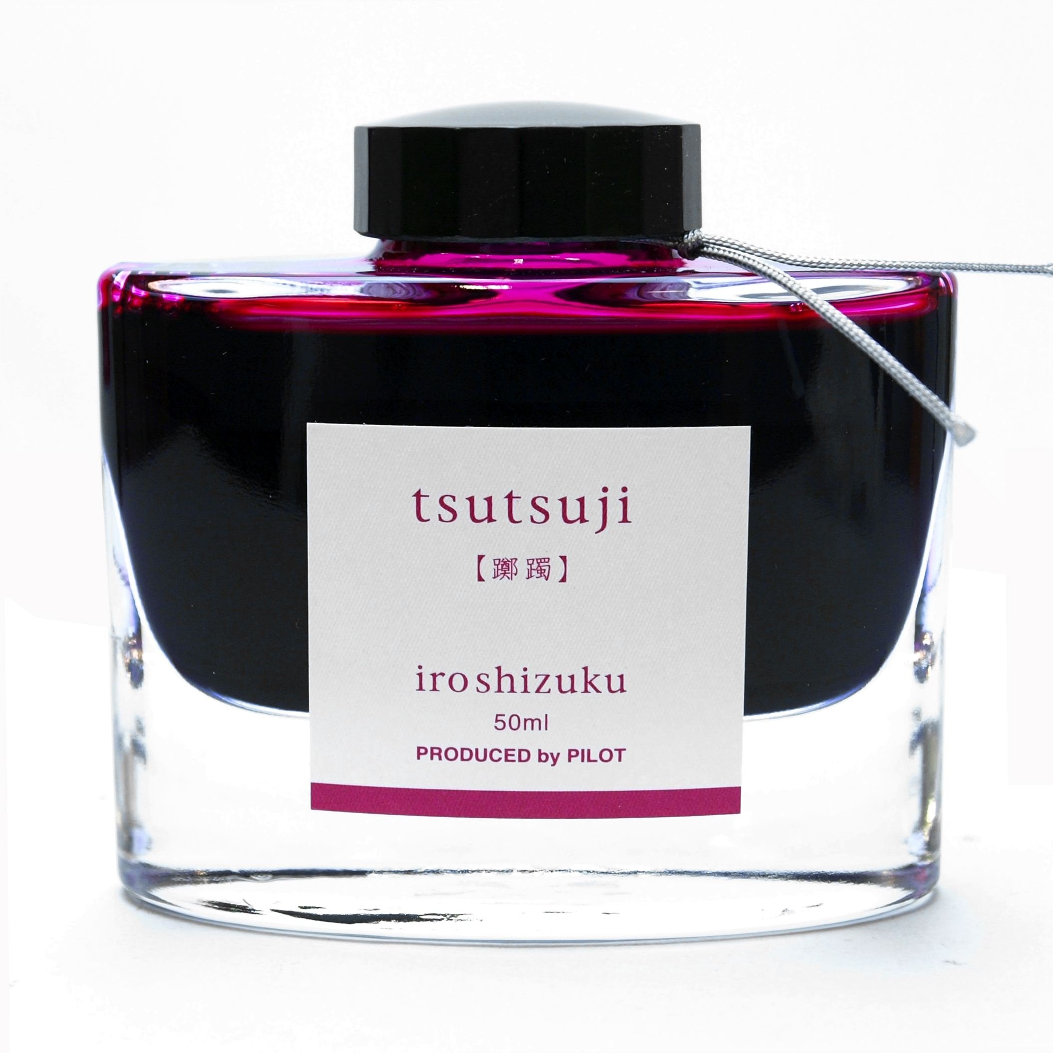 Pilot Iroshizuku Tsutsuji Azalea Fountain Pen Ink - 50 ml Bottle, Magenta, Premium Quality, Japan Import