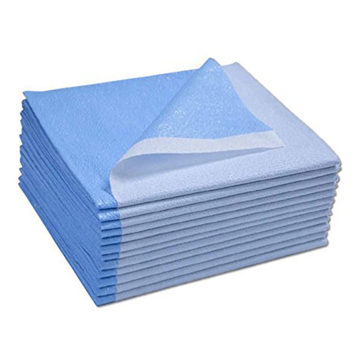 Avalon Papers Single-Use Medical Equipment Drape, Blue, 40 x 90 (Pack of 50) - Stretcher Sheet or Treatment Table Coverr - Fluid