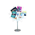 Mollytek Desktop Photo Holder with Clips Postcard Gift Card Picture Display Stand Decor Photo Tree Stand for Table Display Sun F