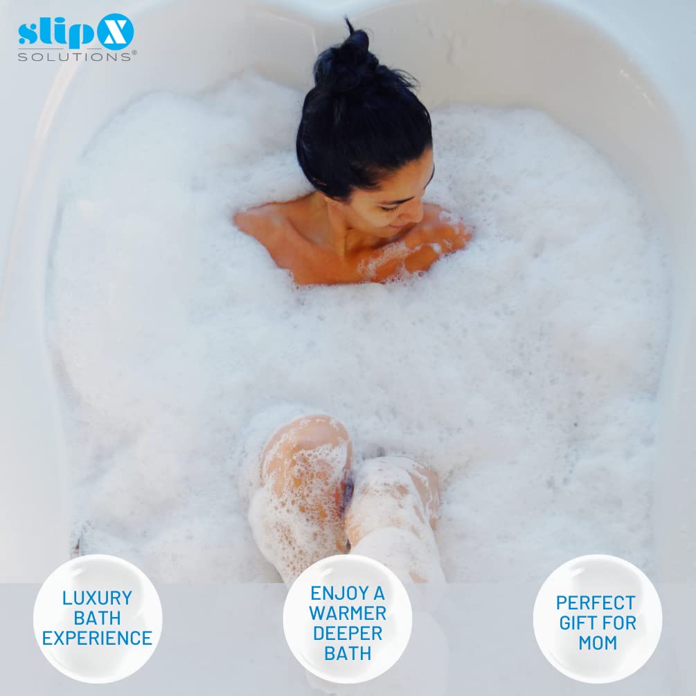 SlipX Solutions Bottomless Bath Overflow Drain Cover Coral 4" Diameter