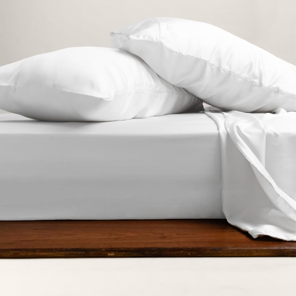 Arthcrafted 100% Austrian Eucalyptus Sheets King Size 4Pc, Tencel Sheets King Size, Tencel Lyocell Sheets, Tencel Bed Sheets Sof