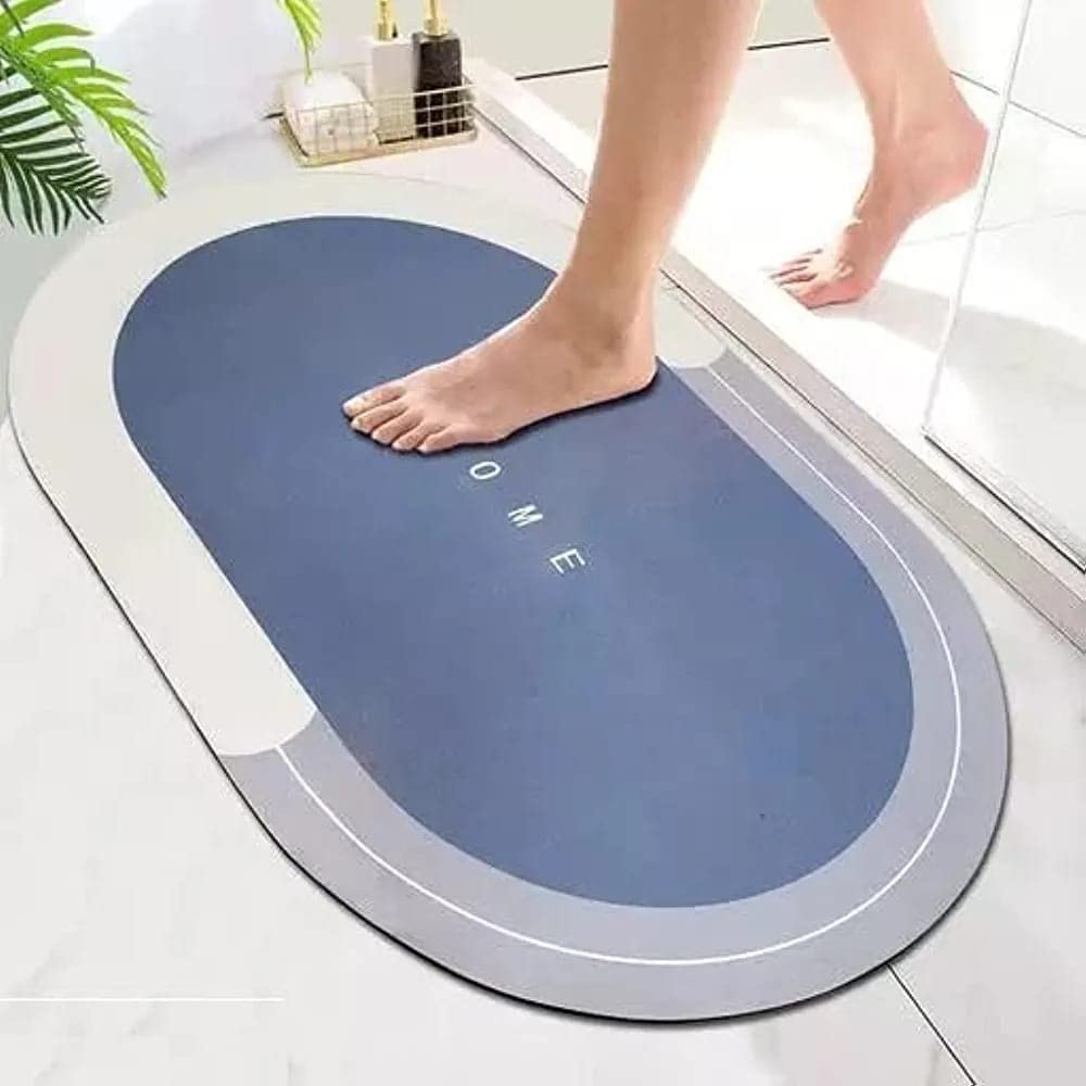 HOMETIC Bathroom mat, Door Mat, Floor Mat, Bath Mat, Doormat, Bathroom Carpet | Non Slip mat for Bathroom Cushion Mat Super Abso