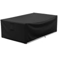 Startwo Patio Furniture Covers Waterproof For Coffee Table Cover, Heavy Duty Durable Rectangular Outdoor Table Cover Fits Up To 48L X 28Wx 13H Inches, Black