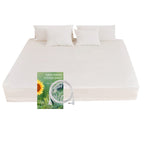Grounding Fitted Sheet Kit, Grounding Sheets With Silver Fiber, Grounding Cord, Grounding Bed Cover For Efficient Sleep, Reduce
