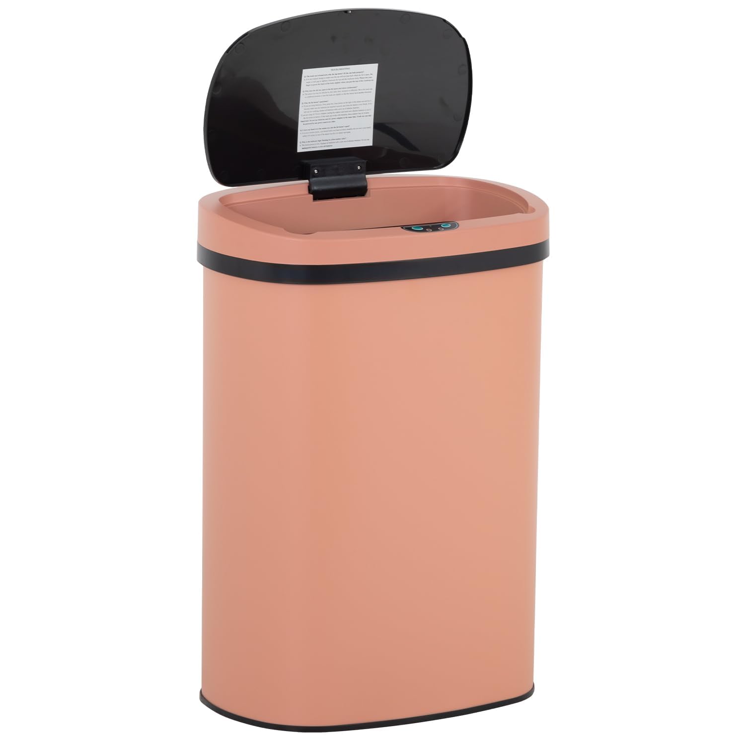 Kitchen Trash Can with Lid, 13 Gallon Automatic Garbage Can for Bathroom Bedroom Home Office 50 Liter Touch Free High-Capacity B