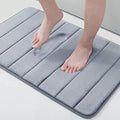 MIRARIYA Bathroom mat Memory Foam Bath Mats Rugs for Bathroom Floor Door Mat Anti Slip Skid Super Rapid Water Absorbent Washable