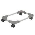 Liitrton Mobile CPU Stand with 4 Locking Casters, Ventilated PC Tower Stand for Floor, Fits Most PC Towers, Office Gamers (Light