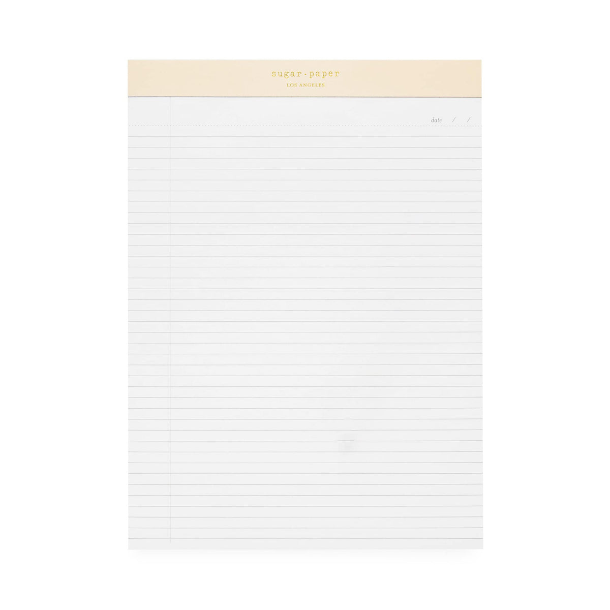 Sugar Paper Legal Pad, 50 Lined Pages, Office Supplies, 8.5' X 11.75', Pink Legal Pad