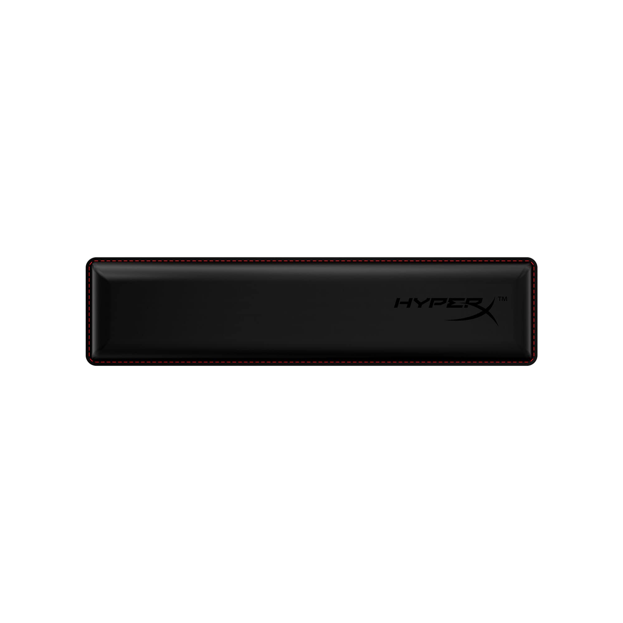 Hyperx Wrist Rest - Tenkeyless - Cooling Gel - Memory Foam - Anti-Slip,Black