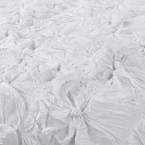 Rizzy Home | BT1081 | Polyester Quilt | 68"x86" Light Blue Solid