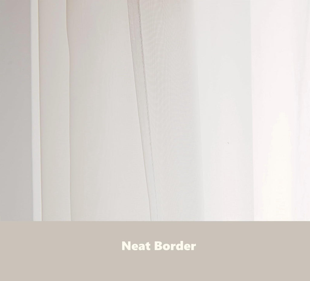 Pi Sheer Curtain 108 Inches Long,Light Window Drapery Soft Airy Voile With Rod Pocket For Living Room/Bedroom/Patio Door/Sliding Glass Door 2 Panels(W42Xl108-2Pc,Beige)