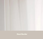 Pi Sheer Curtain 108 Inches Long,Light Window Drapery Soft Airy Voile With Rod Pocket For Living Room/Bedroom/Patio Door/Sliding Glass Door 2 Panels(W42Xl108-2Pc,Beige)