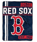 Northwest Mlb Boston Red Sox Micro Raschel Throw, One Size, Multicolor