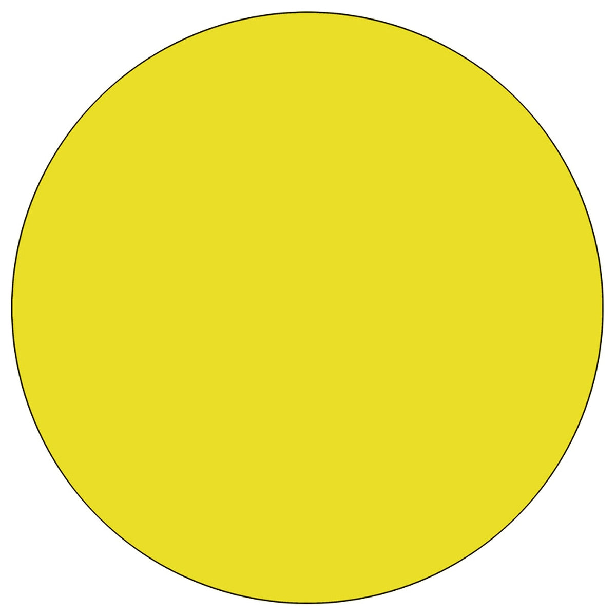 Flash Furniture 48 RND Yell Activity Table, 48"W x 48"D x 30.25"H, Yellow