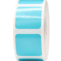 Teal Color Coding Labels For Organizing Inventory 1 Inch Square 500 Total Adhesive Stickers On A Roll