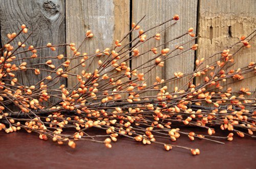 CWI Mustard Garland - 4ft - Artificial Garland for Mantle, Arch, Table, and Entryway