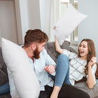 Utopia Bedding Throw Pillows Insert (Pack Of 2, White) - 16 X 24 Inches Bed And Couch Pillows - Indoor Decorative Pillows
