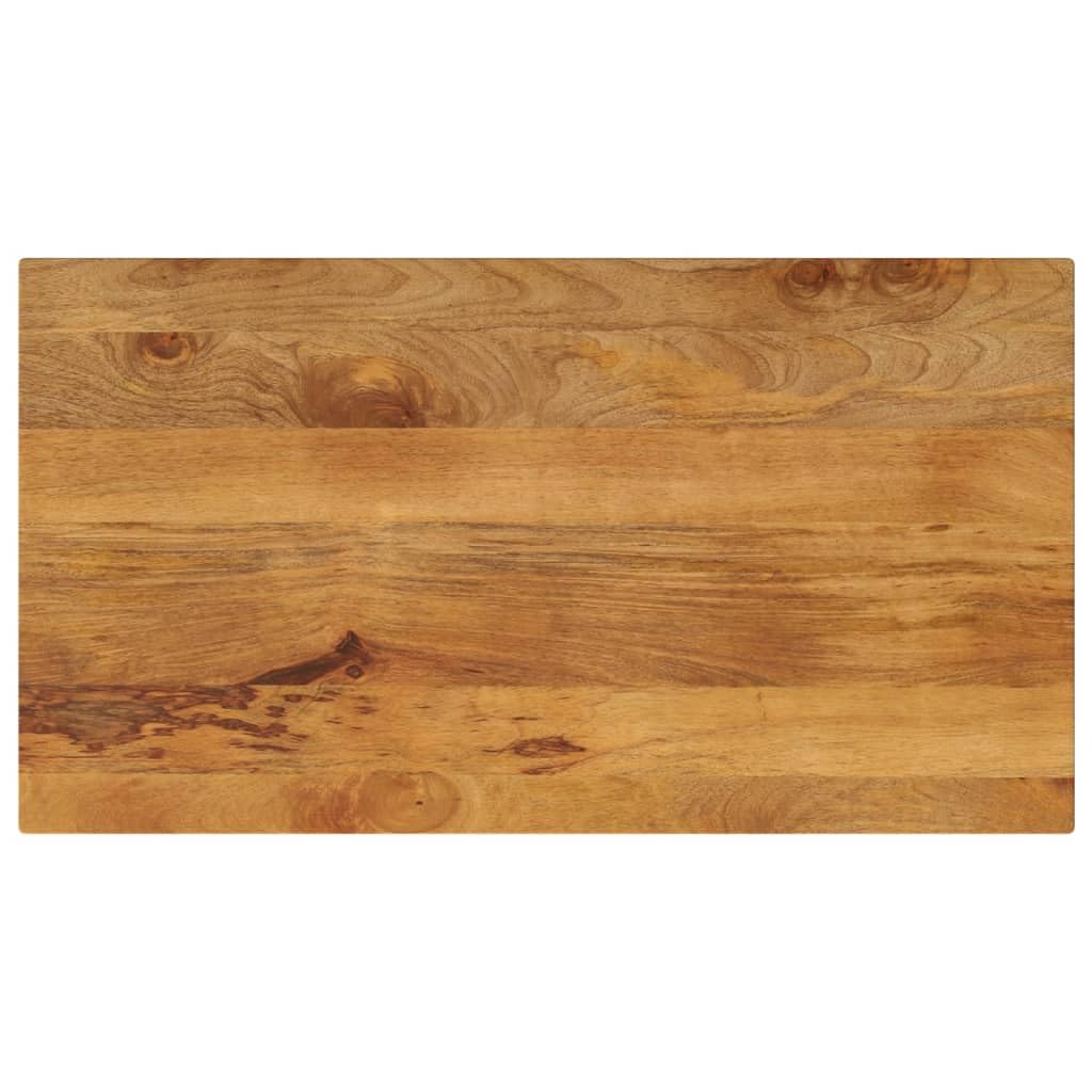 vidaXL Table Top 47.2inchx23.6inchx1inch Rectangular Solid Wood Mango