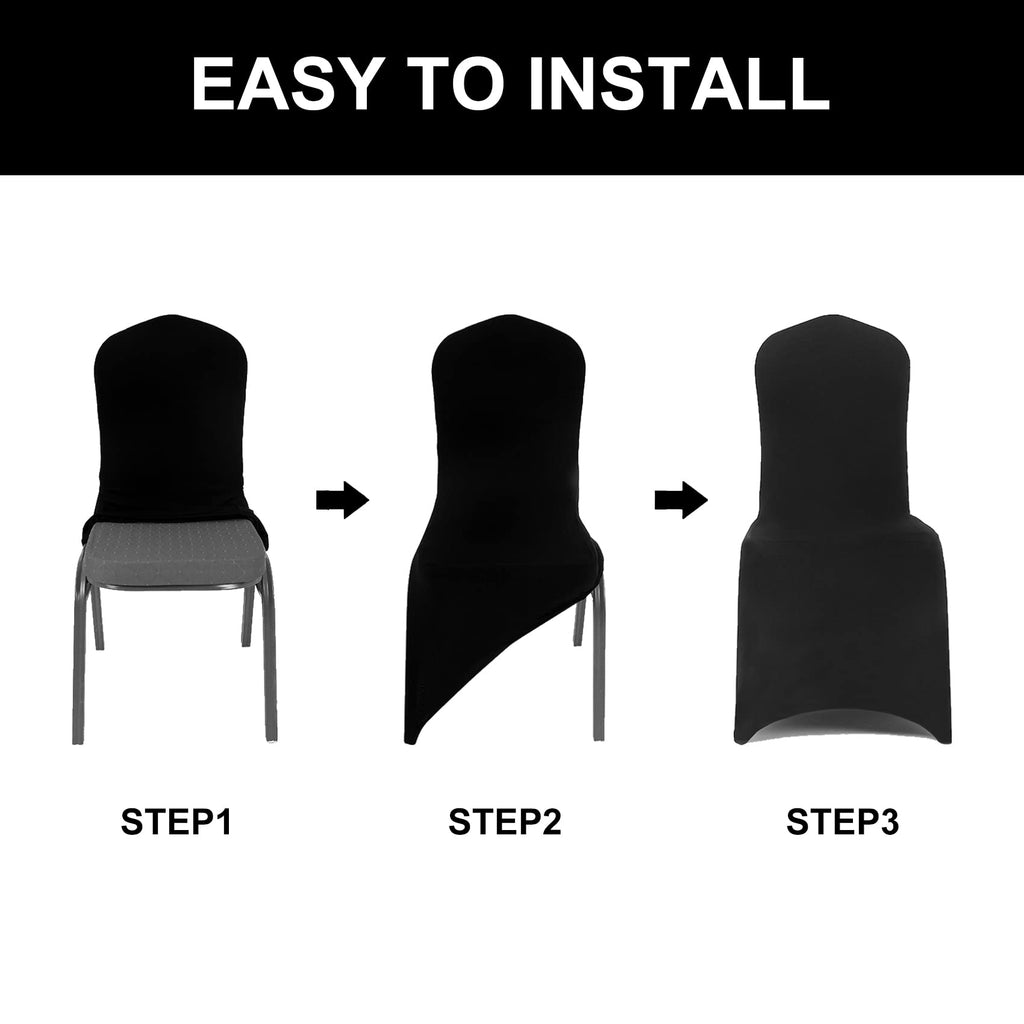 Algaiety Spandex Chair Cover,12Pcs,Chair Covers,Living Room Chair Covers,Removable Chair Cover Washable Protector Stretch Chair Cover For Party, Banquet,Wedding Event,Hotel(Emerald)