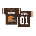NFL Cleveland Browns Jersey Banner (34-by-30-Inch/2-Sided)
