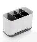 Tastic Toothbrush Holder for Bathroom |Toothbrush Caddy| Toothpaste Stand | Storage Box for EasyStore | Plastic (Grey)